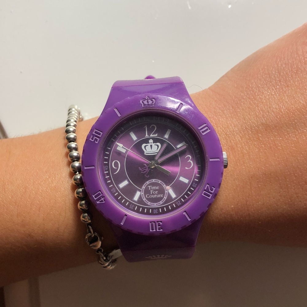 Purple Juicy couture watch
